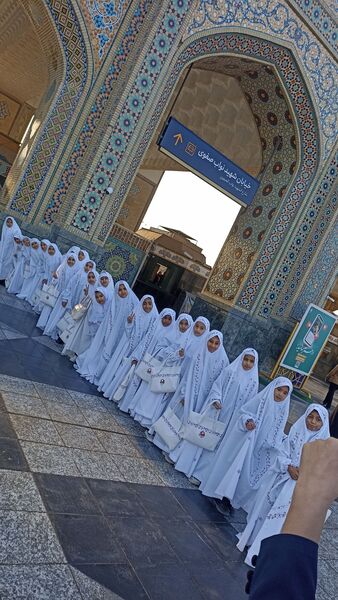 آئین جشن تکلیف در حرم امام رضا (ع)
