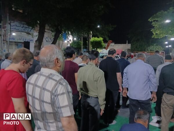 نماز استغاثه در خروش حماسی هفتاد و پنجم