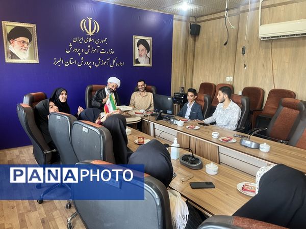 برگزاری نشست شورای دانش‌آموزی استان البرز