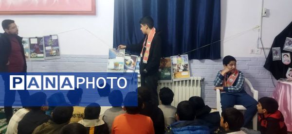 جشن مدرسه‌ای ایرانمون در دبستان پسرانه فضیلت کاشمر 