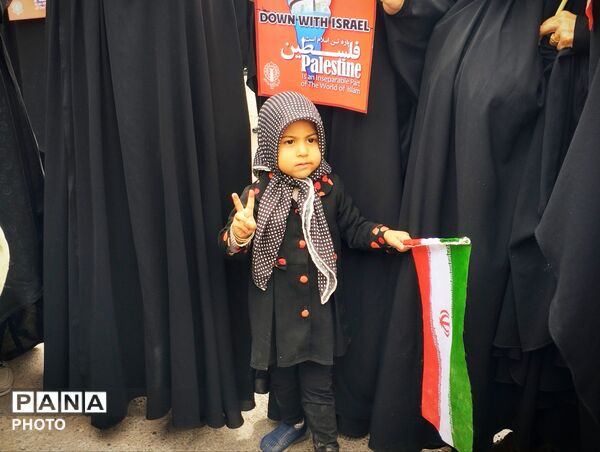 راهپیمایی آخرین جمعه ماه مبارک رمضان در شهرستان شهداد 