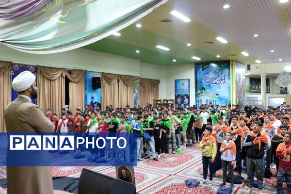 افتتاحیه سومین دوره زیارت اولی‌های پسر در مشهد