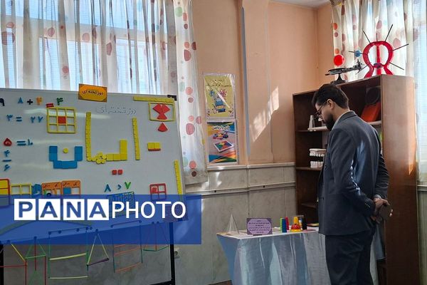 بازدید مسئولان آموزشی مقطع ابتدایی از طرح جابر بن حیان در دبستان ایمان