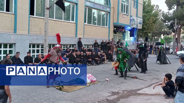 مراسم شبیه خوانی روز عاشورا در نیشابور