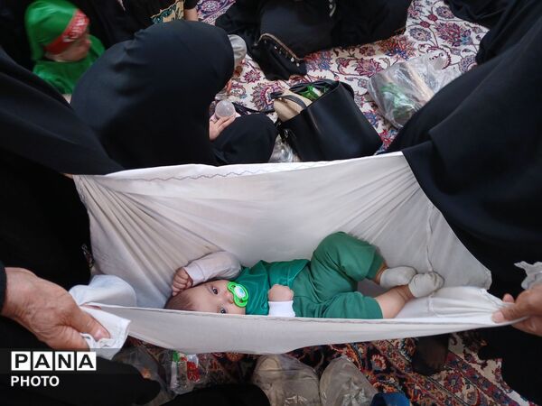 در حریم کوچکترین سرباز کربلا