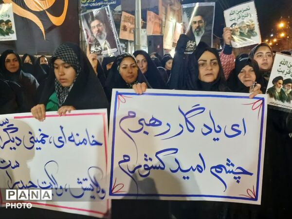 برپایی دسته عزاداری مردم گرگان
