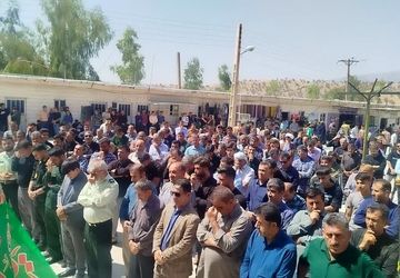 پیاده‌روی جاماندگان اربعین در چاروسا