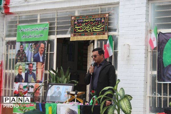 کاشت نهال همزمان با چهلمین روز شهادت فرشتگان میناب 