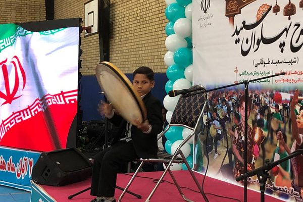 افتتاحیه طرح پهلوان سعید «شهید سعید طوقانی» در سالن فتح المبین ناحیه دو شهرری 
