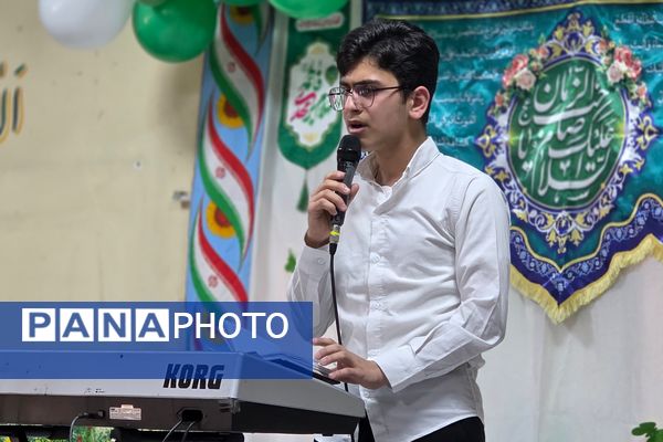 جشن میلاد با سعادت حضرت مهدی موعود(ع)در دبستان حاج همت بهارستان ۲