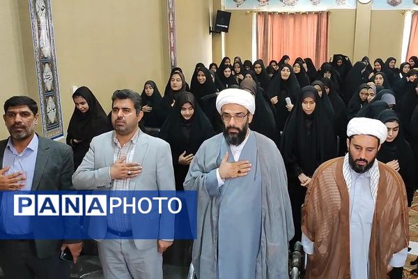 اولین گردهمایی گروه دختران حاج قاسم در شهرستان قرچک 