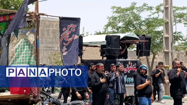 عزاداری در روستای مومن آباد قم