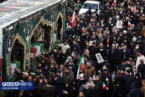 تشییع شهدای امنیت تهران - 4