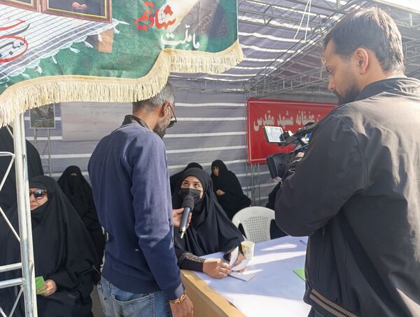 راهپیمایی 13 ابان در عرصه میدان شهدا مشهد مقدس 