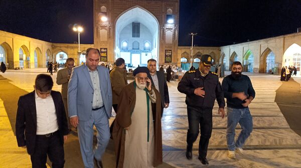 اعتکاف در مسجد جامع شهرستان نیشابور 