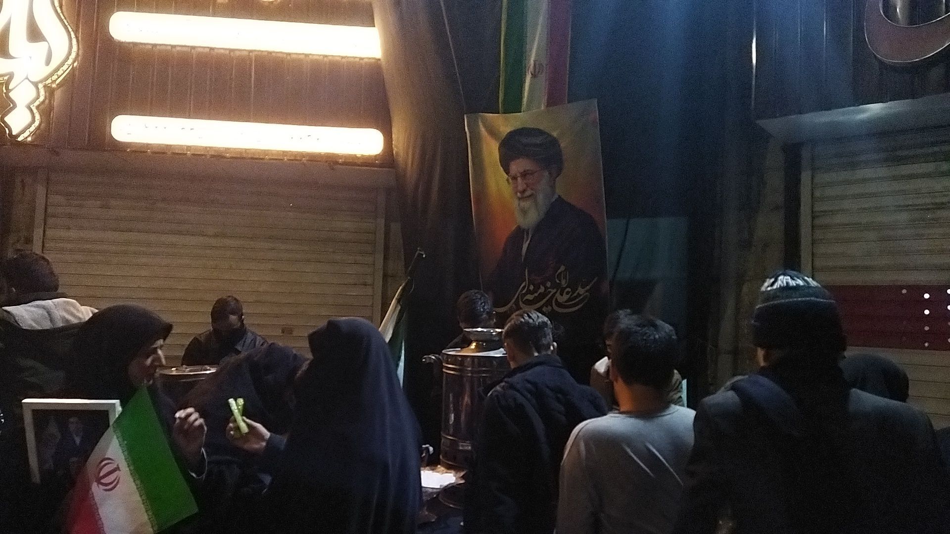 حوزه گلشن میزبان موکب مردمی شد 