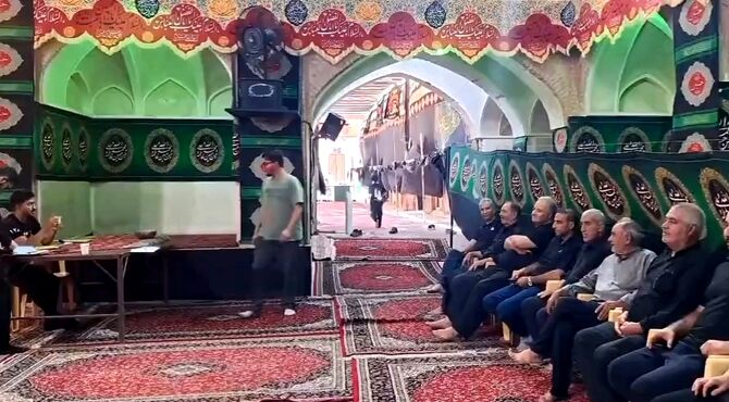 خیمه سبز حسینی زواره میزبان داوطلبان جامعه پزشکی شد