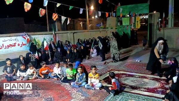 جشن باشکوه عید سعید غدیر در مسجد امام حسین(ع) روستای کنجوران سفلی