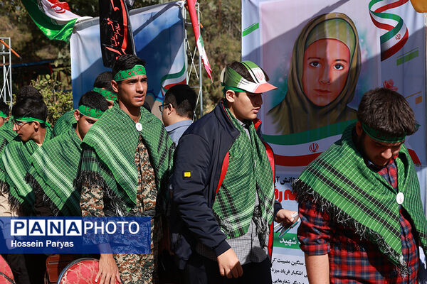 افتتاحیه ملی اردوهای راهیان نور دانش‌آموزی