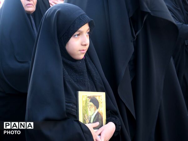 تجمع مردمی برای شهادت رهبر عزیز انقلاب