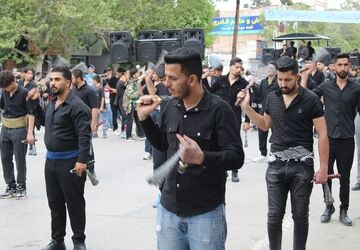 عزاداری باشکوه شهادت امام صادق (ع) در نیشابور
