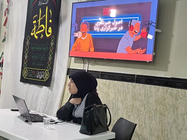 آموزش اصول خبرنگاری پانا در کارگاه 2 روزه در شهرستان خنداب