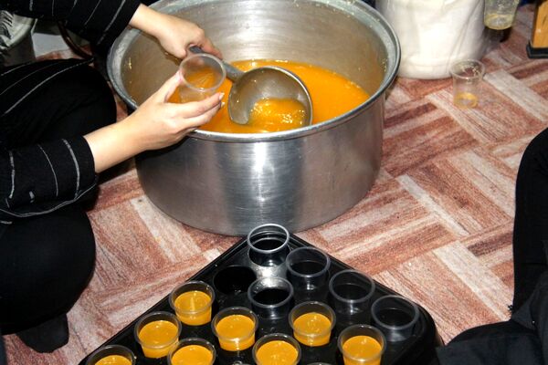 مراسم عزاداری شب هفتم محرم در مسجد امام هادی(ع) شهرکرد