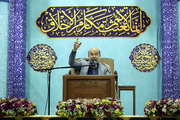 جشن عید مبعث در شب و روز بارانی حرم حضرت معصومه(س)