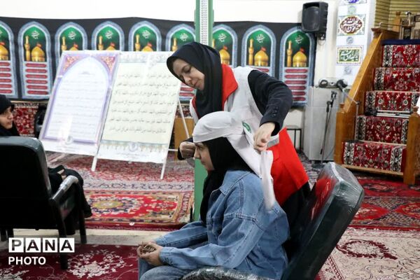 دوره امدادرسانی در مسجد قمر بنی هاشم کمالشهر کرج 