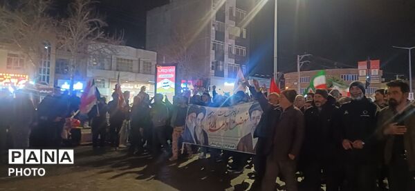 چهارشنبه سوری متفاوت در بلوار فضل نیشابور 