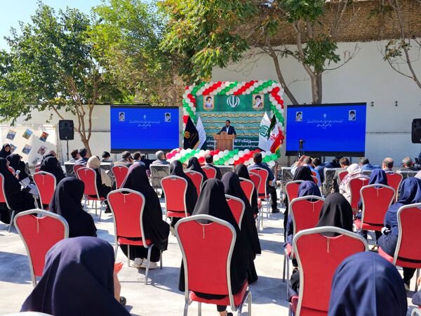 آیین بهره‌برداری و رونمایی از آموزشگاه ۱۲ کلاسه‌ علوی ۱۳ آبان در مشهد