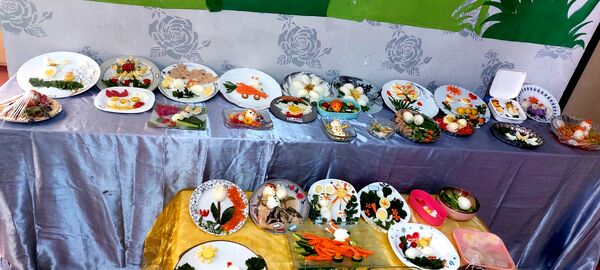 جشن روز جهانی تخم مرغ در کودکستان آفتاب
