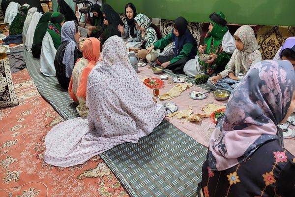 گذری بر اولین روز اعتکاف دانش آموزی سه روز در بهشت، شهر بار نیشابور