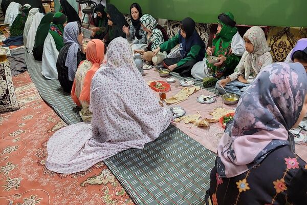 گذری بر اولین روز اعتکاف دانش آموزی سه روز در بهشت، شهر بار نیشابور