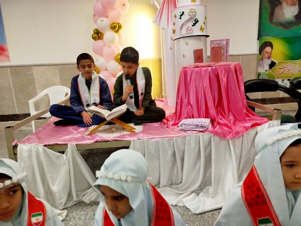 جشن تکلیف برای ۳۶۰ دانش‌آموز پایه سوم شهرستان فاروج
