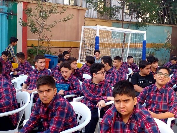 برگزاری جشن جوانه‌ها در دبیرستان حر بن ریاحی