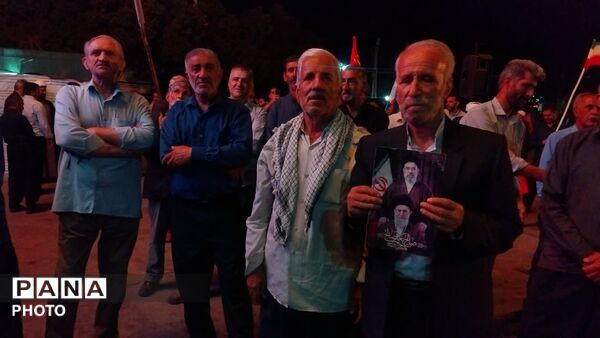 صد و پنجاه و پنجمین شب تجمعات بیعت با رهبری در نورآباد 
