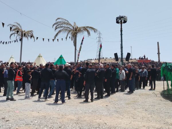 مراسم تعزیه‌خوانی در شهر طاقانک