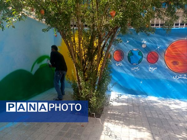 انجام پروژه مهر با هدف خلق مدرسه‌ای شاداب در دبستان ســـــارا شهرستان ملارد