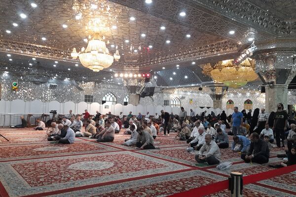 برپایی جشن میلاد رسول اکرم (ص) و امام صادق (ع) در حرم حضرت عبدلعظیم حسنی