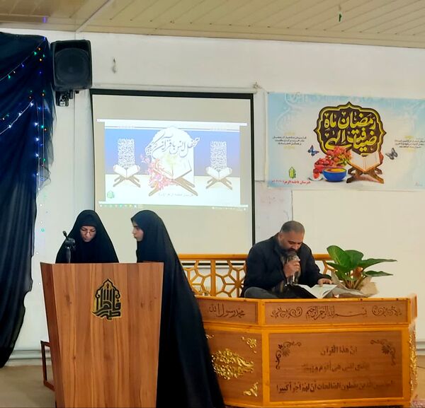 ضیافت افطار در هنرستان فاطمه‌الزهرا (س) بابلسر 