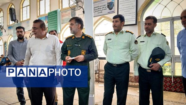 برگزاری رزمایش گروه جهادی چهارده معصوم (ع) در مسجد غدیریه نظرآباد 