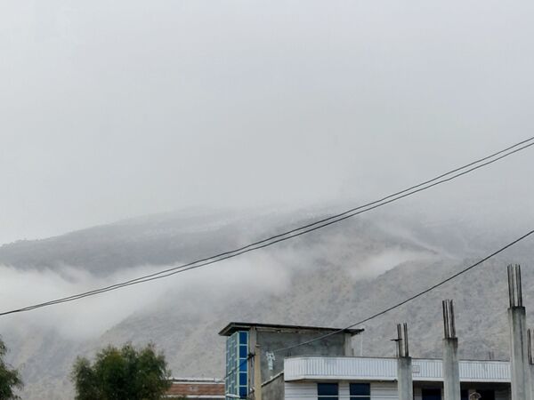 لردگان زیر باران، طراوت زمستانی در دل کوهستان