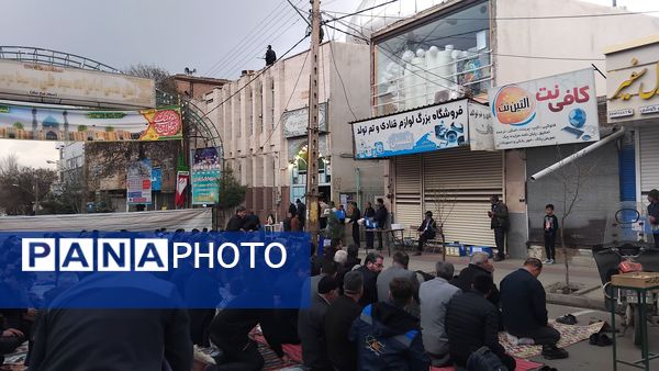 نماز توحیدی مردم اهر در عید سعید فطر