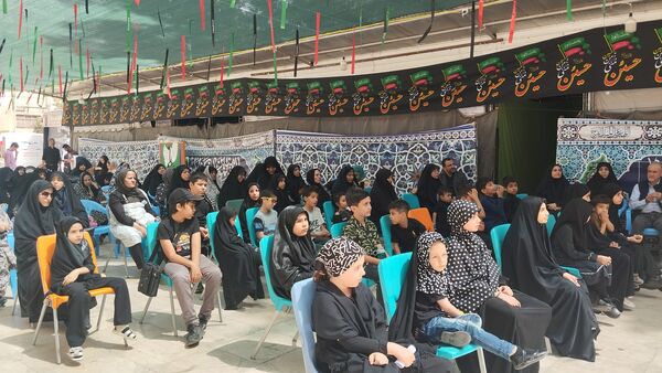 سومین گردهمایی کودکان عاشورایی در امامزاده حسن کرج 