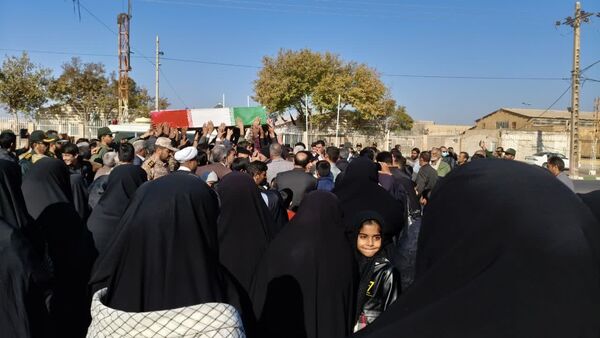  بدرقه باشکوه شهید خوشنام دفاع مقدس در سرخس