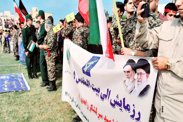 رزمایش الی بیت المقدس 15 در بوشهر