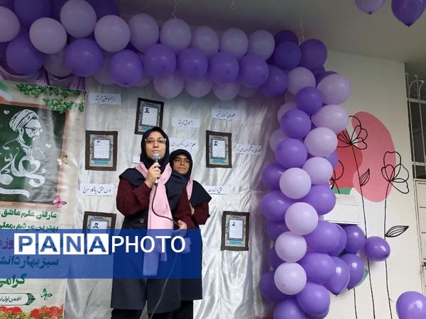 مراسم گرامیداشت مقام معلم دردبیرستان دخترانه امام حسین(ع) مشهد