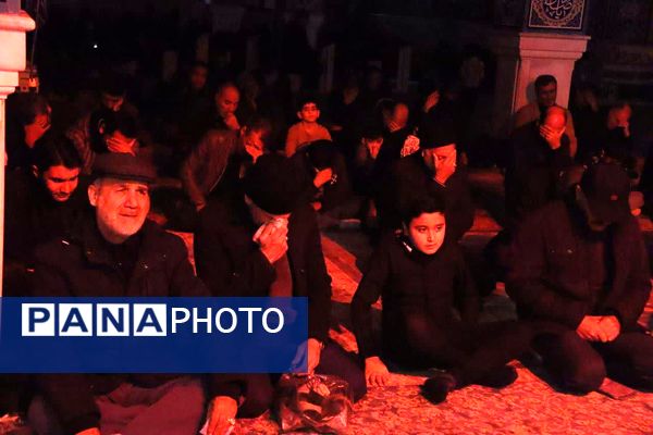 برگزاری مراسم شام غریبان شهادت حضرت زهرا (س) در امامزاده عباس بن موسی بجنورد 