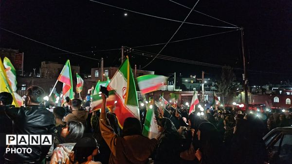 اجتماع عظیم مردم ولایت مدار روستای برزنون شهرستان نیشابور